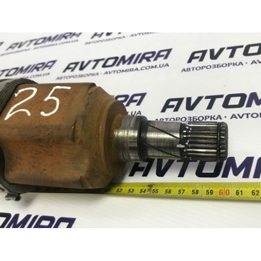 Полуось передняя левая 600 mm (33\25) Opel Astra H 2004-2010 24462251